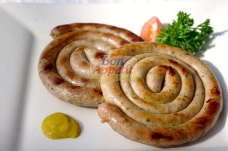 German Style Pork Snail Sausage