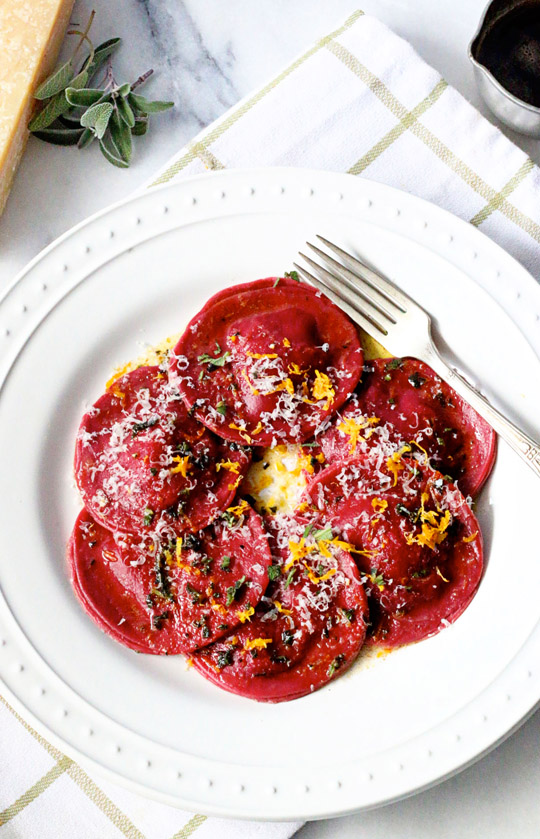 Recipe: Beet Ravioli With Meyer Lemon Goat&nbsp;Cheese