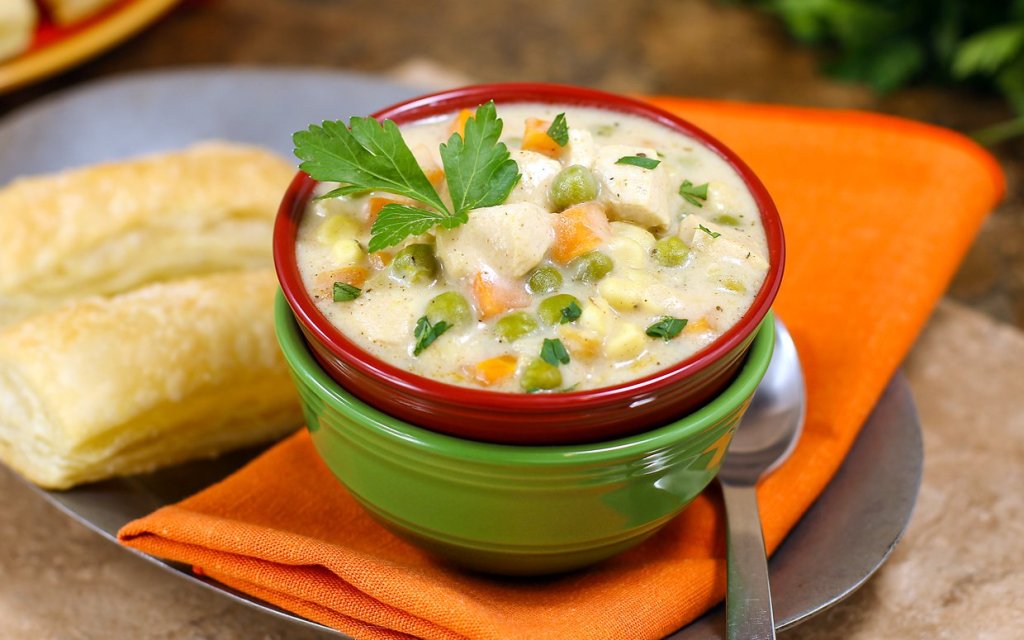 Recipe: Chicken Pot Pie Soup in 30&nbsp;Minutes