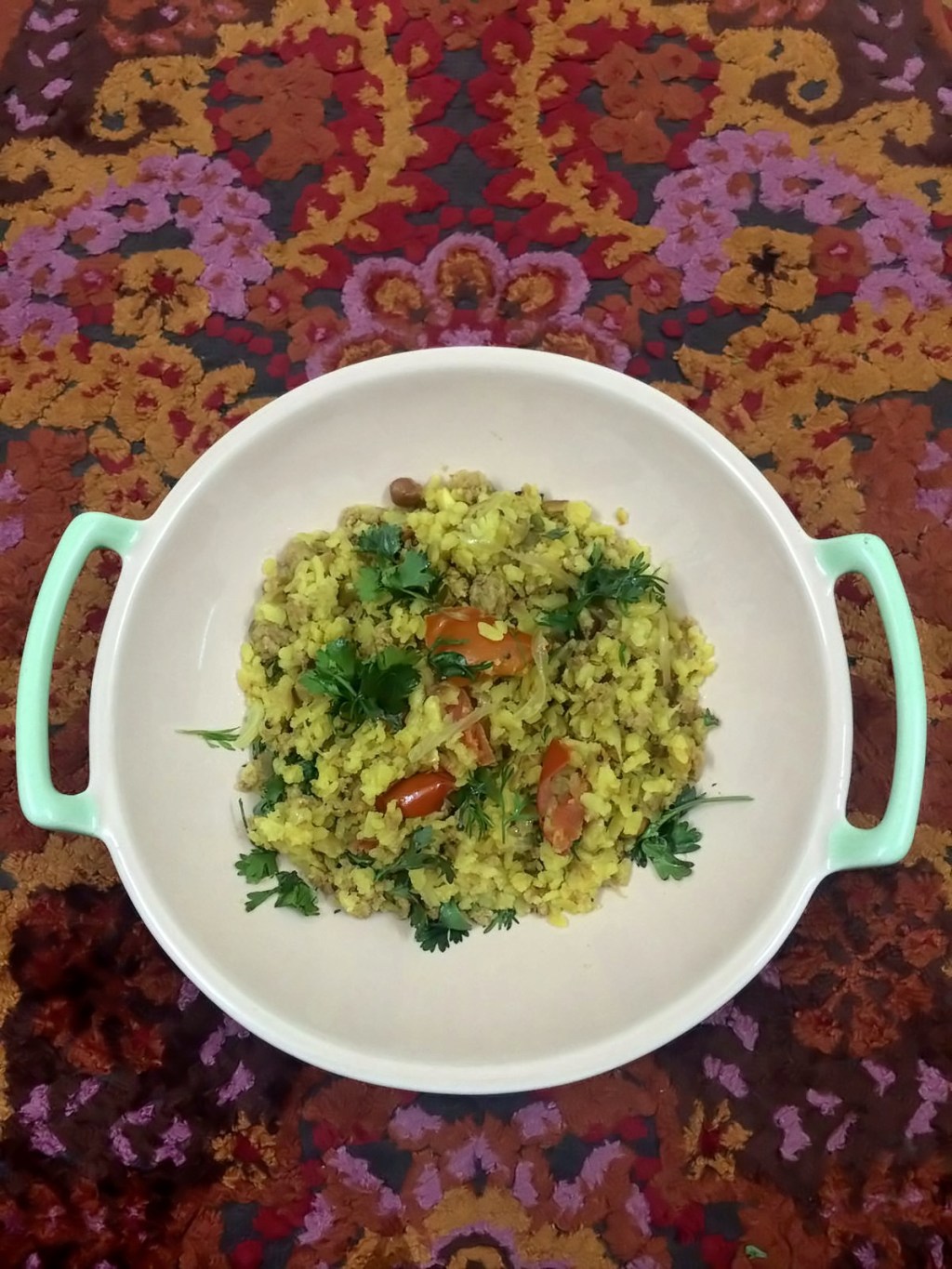 Recipe: Minced Lamb and Poha ( Rice Flakes)&nbsp;Pulav