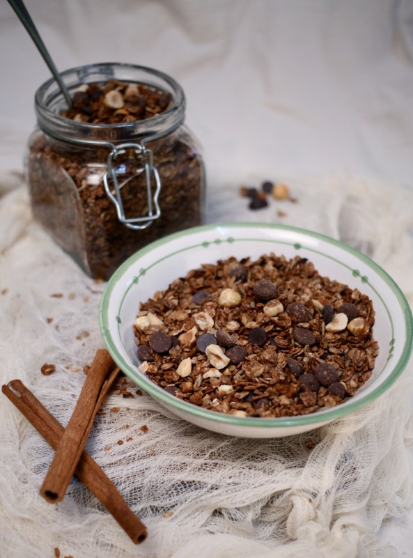 chocolate granola 1