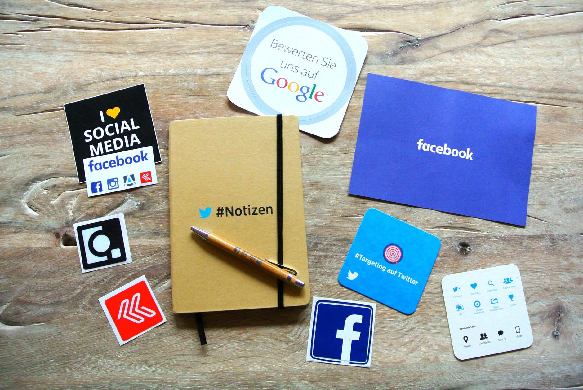 facebook instagram network notebook